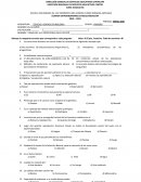 Examen extraordinario de regularización. Enfasis en biología s/r