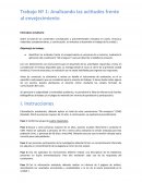 Analizando las actitudes frente al envejecimiento