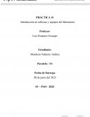 Práctica #1 Introducción al software y equipos del laboratorio