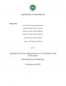 Tipos de conocimientos