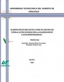 Elaboración de bioplástico a base de cáscara del toronja