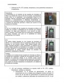 Definición de PH, STD, turbidez, temperatura y otros parámetros evaluados en la experiencia