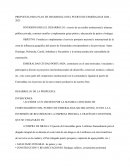 Propuesta para plan de desarrollo del Puerto de Esmeraldas 2020 – 2025