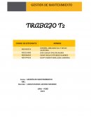 Gestión de mantenimiento. Steel Ingeniería SAC