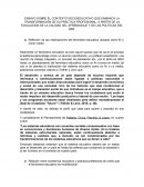 El contexto socioeducativo