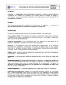 Programa de inspecciones de seguridad