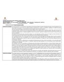 Planificacion argumentada Grado: 6°