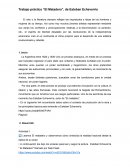 Trabajo práctico “El Matadero”, de Esteban Echeverría