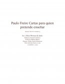 Paulo Freire Cartas para quien pretende enseñar