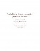 Paulo Freire Cartas para quien pretende enseñar