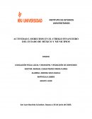 Derechos en el código financiero del Estado de México y Municipios