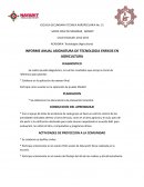 Informe anual asignatura de tecnologia enfasis en agricultura