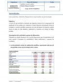 Caso práctico: Estados financieros expresados en porcentajes