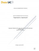 La exportación e importacióт