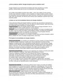 ¿Cómo podemos definir Google Analytics para la analítica web?