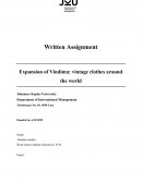 Expansion of Vindima: vintage clothes around the world