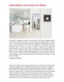 Automatizar una casa con Alexa