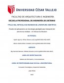 Estudio de aplicaciones con tecnología geodigital para transporte del servicio de Mototaxi