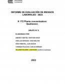 Plan de seguridad y salud ocupacional
