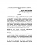 Programa de intervención multidisciplinar dirigido a niños y adolescentes en edad escolar con diagnóstico de TDAH