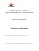 Evaluación de competencias a través de la psicometría