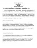 Interpretación del diagnostico de grupo