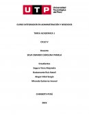 Curso integrador en administración y negocios