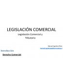Legislación Comercial y Tributaria
