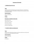 Propuestas de diversidad