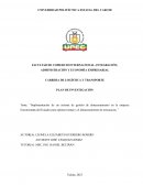 Implementación de un sistema de gestión de almacenamiento en la empresa Encomiendas del Ecuador para optimar tiempo y el almacenamiento de mercancías