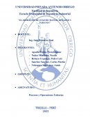 Elaboración de jugo de mango, durazno y naranja