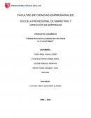 Calidad de servicio y satisfacción del cliente en el canal digital