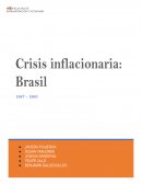 Análisis macroeconómico Brasil 1987-1995