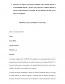 Propuesta de auditoría financiera