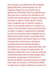 La Tragedia griega Edipo Rey. Página 1