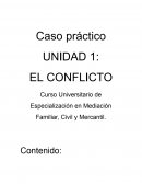Conflicto en mediación