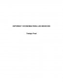 Entorno y economia para los negocios