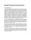 Mejoramiento de la gestión de calidad en la producción de un restaurante de comida rápida en el Distrito de Miraflores