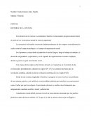 Historia de la ciencia