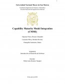 Capability Maturity Model Integration (CMMI)