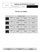 Manual de gestión de la calidad