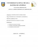 Probabilidad y estadística matemática