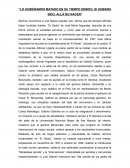 Lo hubiéramos matado en su tiempo debido, si hubiera sido, allá no nacen