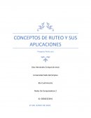 Conceptos de ruteo y sus aplicaciones