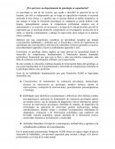 Capacitación y psicología