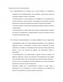 Explicación del proceso de descentralización