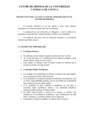 Instructivo para la evaluación de aprendizajes en el centro de idiomas