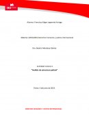 Análisis de estructura judicial