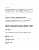 Guía de laboratorio sobre el metabolismo de carbohidratos