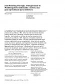 Just Modeling Through: A Rough Guide to Modeling (Solo modelando a través: una guía aproximada para modelar)